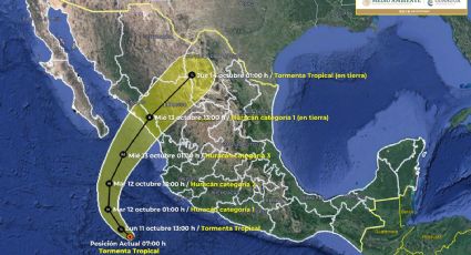 Tormenta tropical ‘Pamela’ se intensifica rumbo al Pacífico mexicano