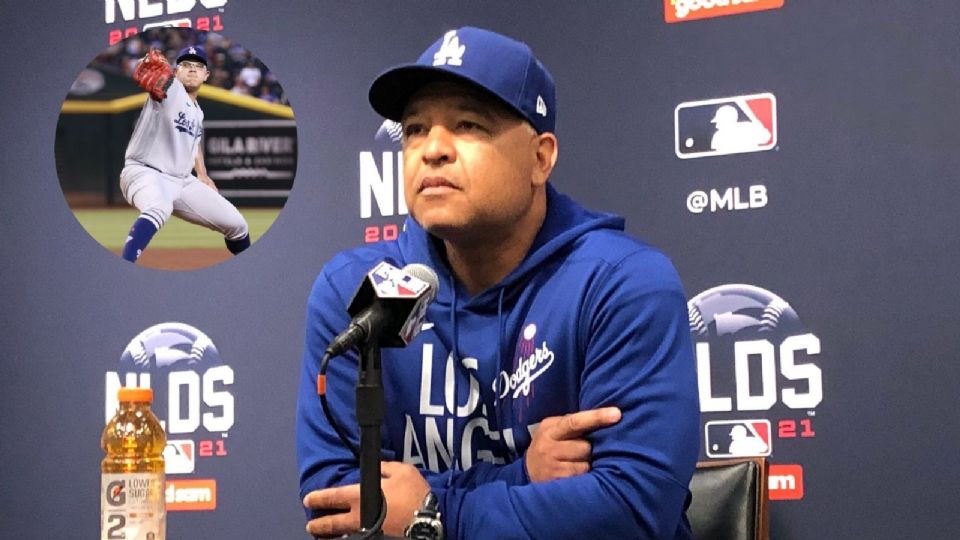 Dave Roberts, manager de Los Dodgers y sus controversiales desiciones.