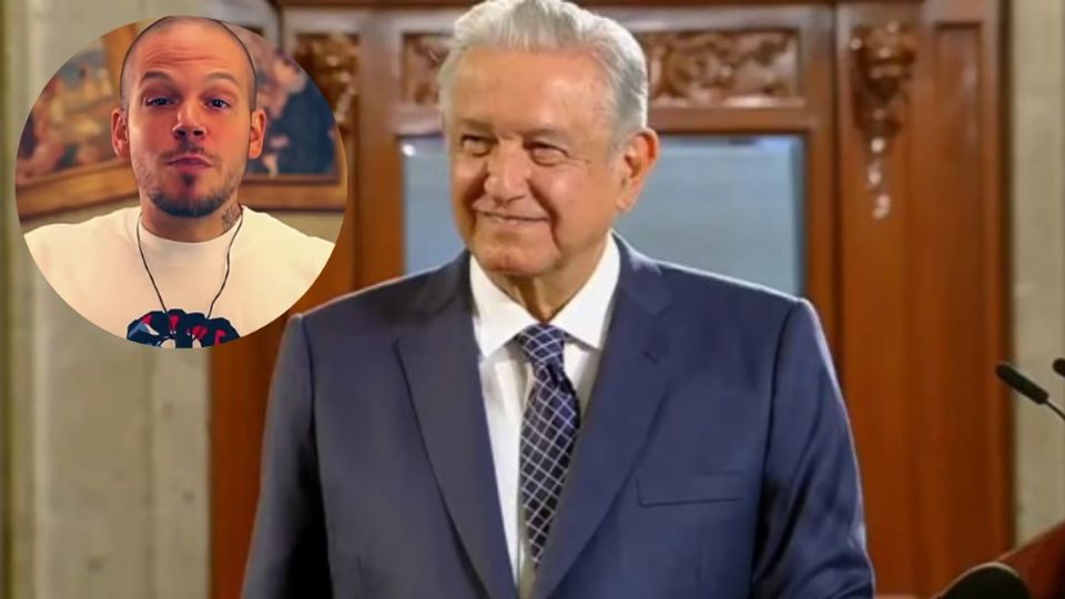 El presidente amenizó La Mañanera con una canción de rap.