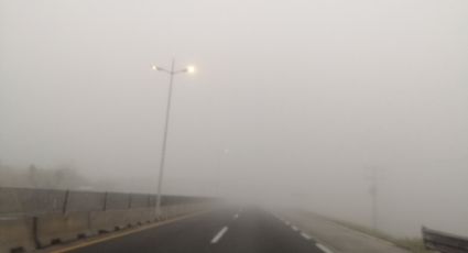 Cierran autopista Saltillo-Monterrey por niebla