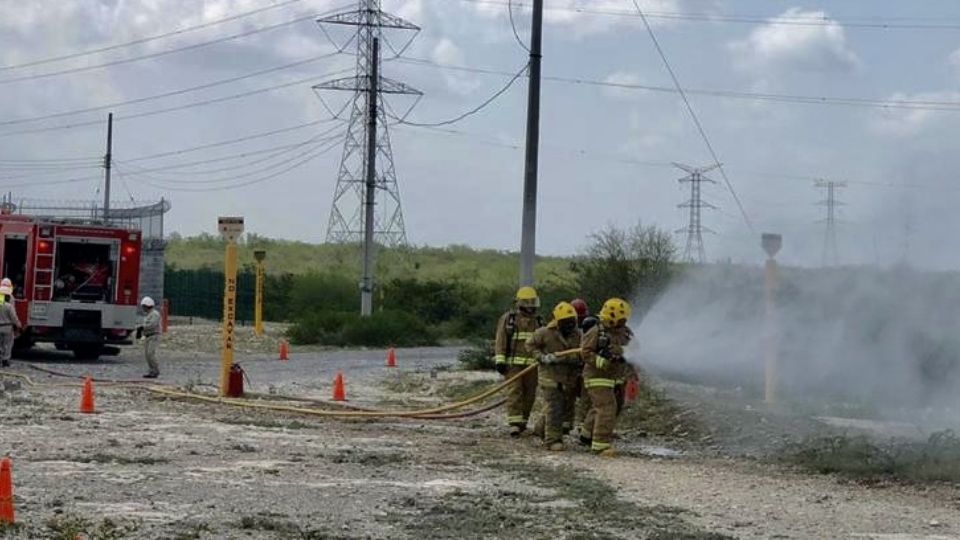 Alista PEMEX simulacro de fuga de gas LP en Higueras.