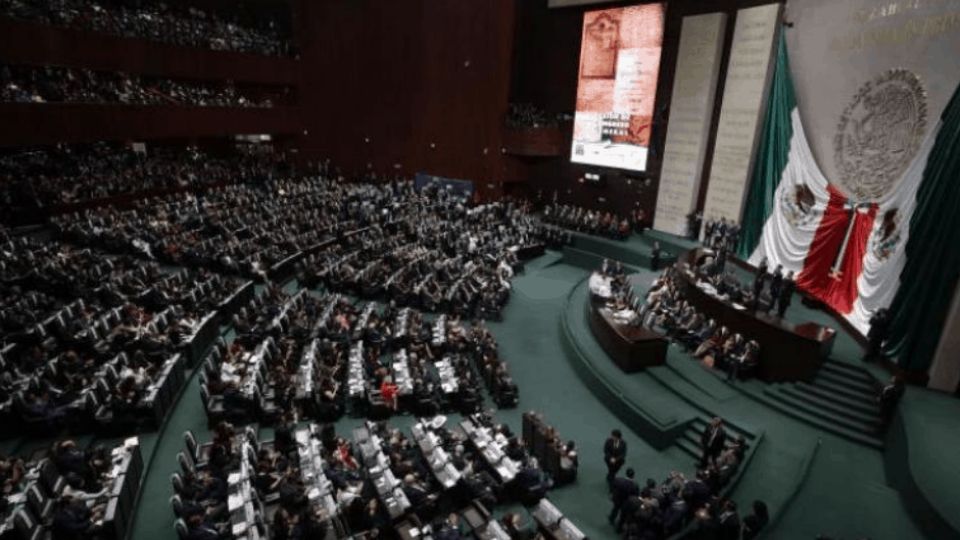 Pleno del Senado de México.