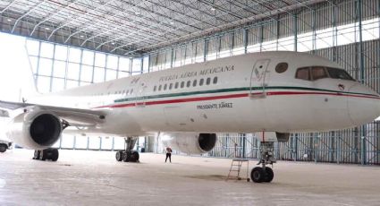 Avión presidencial podrá ser rentado para fiestas