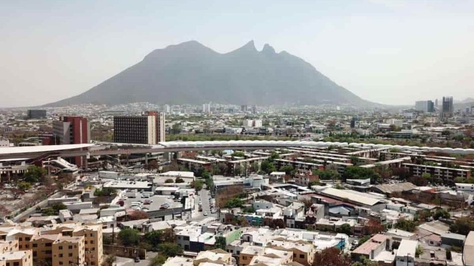 Primer cuadro del centro de Monterrey.