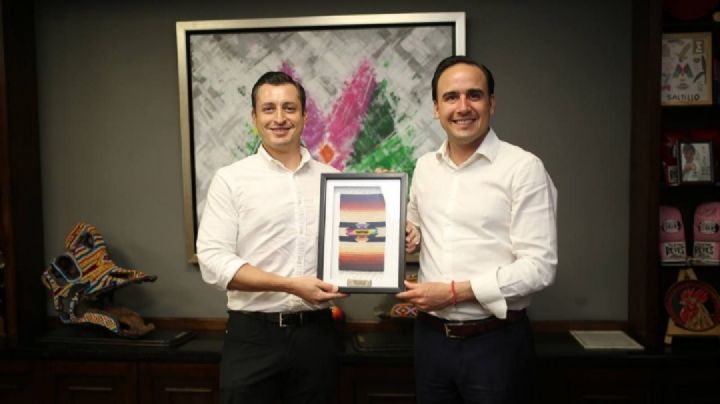 Alcalde de Saltillo se reúne con Luis Donaldo Colosio