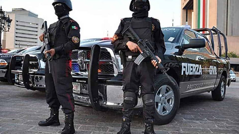 Elementos de Fuerza Civil haciendo guardia. Foto: Archivo ABC