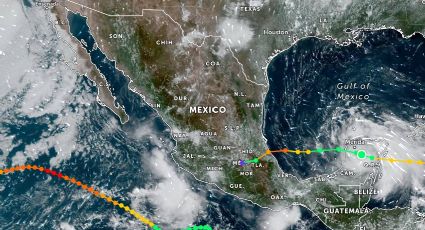 Gobierno mexicano vigila el desarrollo de dos tormentas tropicales