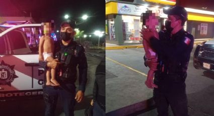 Rescatan a un bebé de 2 años que caminaba solo en calles de Guadalupe