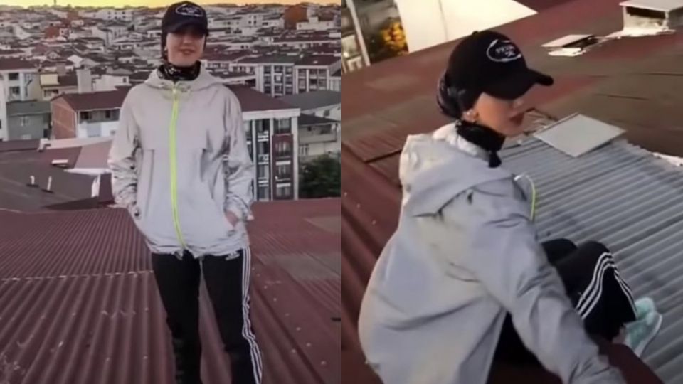 La joven estaba junto a su prima grabando videos para la red social TikTok, Foto: Twitter