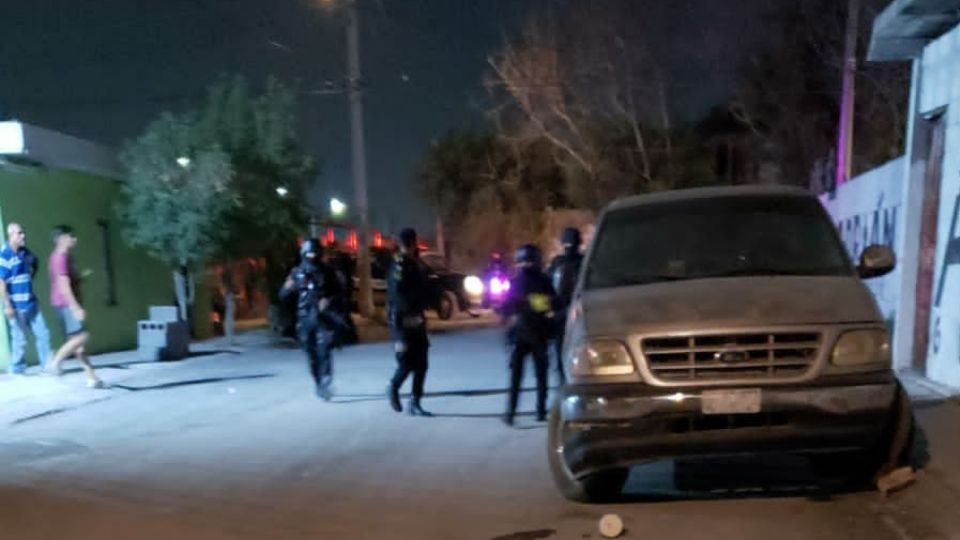 El ataque se registró en un domicilio señalado como punto de venta de droga. Foto: Cortesía