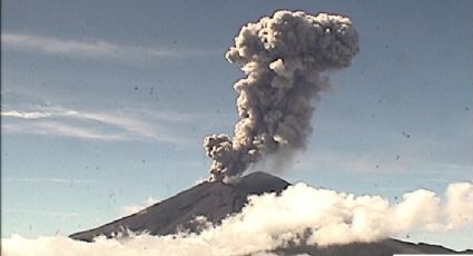 Volcán Popocatépetl ‘da el grito’ y podría arrojar ceniza en CDMX