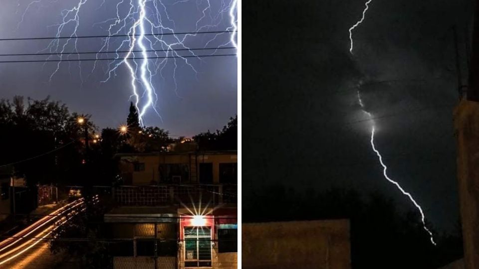 La tormenta del martes dejó el cielo iluminado por los ratos. Foto: @lettuce.abraham/Especial