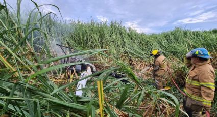 Se desploma helicóptero fumigador en Colima