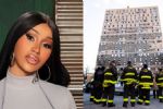 Cardi B pagará el funeral de las víctimas de incendio en el Bronx