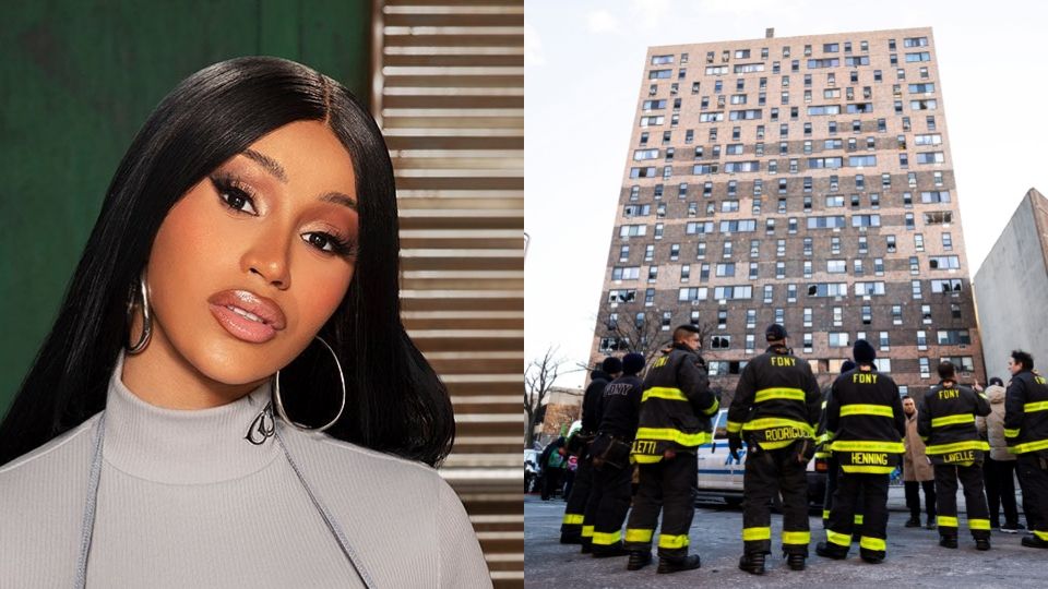 La rapera Cardi B. Foto: cardib / Instagram - EFE / EPA / Justin Lane