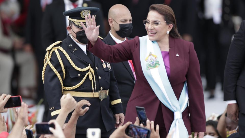 Xiomara Castro es la nueva presidenta de Honduras.