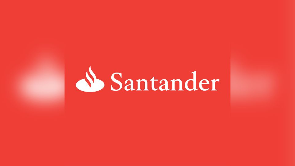 Logotipo del banco Santander