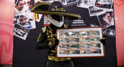 Lotería celebra el 60 aniversario del Gran Premio de México