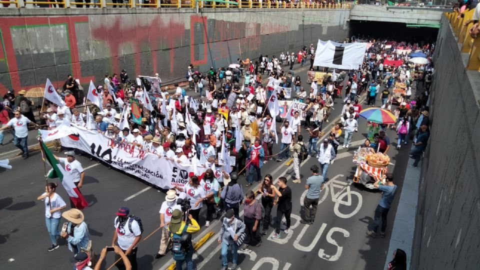 Se dio a conocer que participaron alrededor de 4,000 manifestantes.