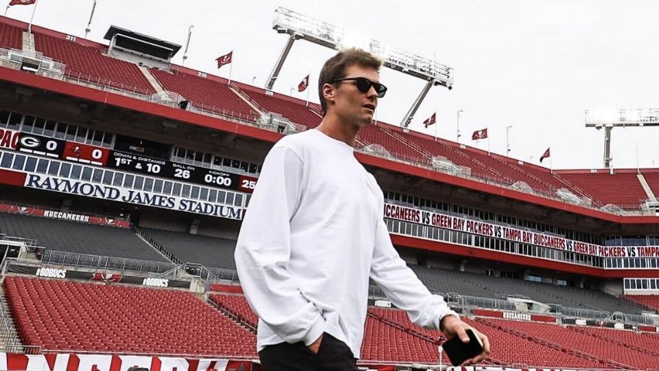 Tom Brady con los Bucaneros de Tampa Bay.