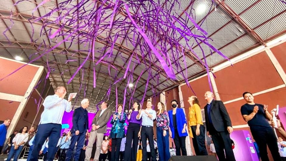 Presentación de la campaña en contra de la violencia sexual y de género en Monterrey