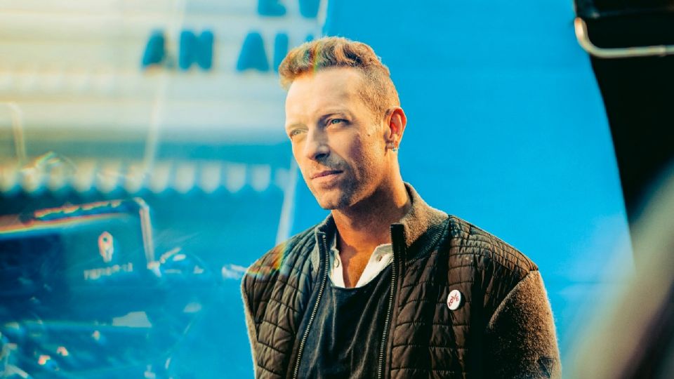 Chris Martin, vocalista de Coldplay. Foto: Facebook / Coldplay.