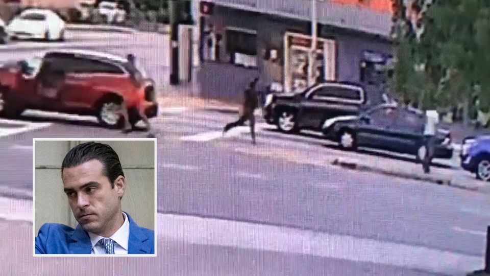 El actor mexicano Pablo Lyle hoy durante su juicio en una corte de Miami, Florida. Foto: EFE / José A. Iglesias - Twitter / ParkerBranton