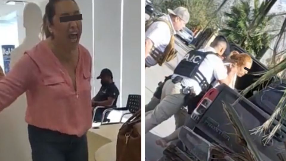 Lady DEA es detenida en Coahuila.