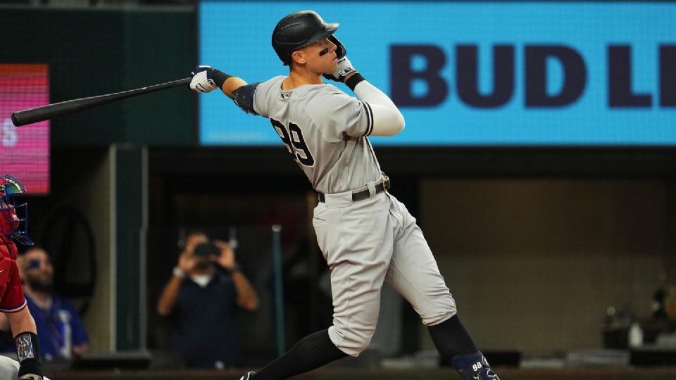 Aaron Judge en juego con Yankees.