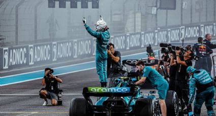 "Me llena de felicidad esta carrera que tuve", así se despide Vettel