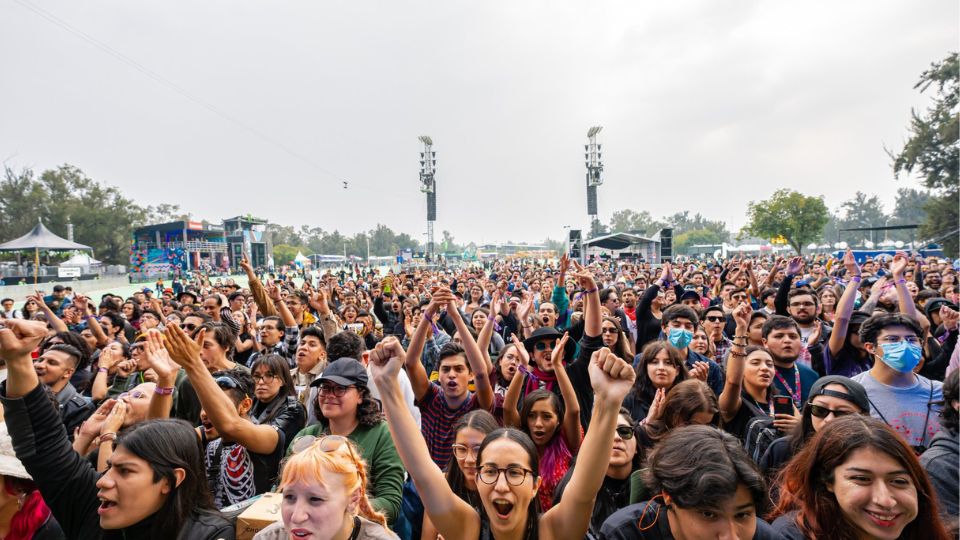 Asistentes al Corona Capital. Foto: Twitter / @CoronaCapital.