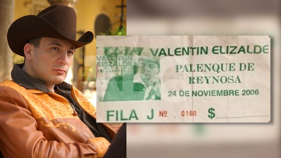 Valentín Elizalde se presentó por última vez en el Palenque de Reynosa hace 16 años