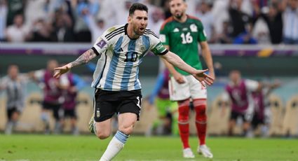 Messi igualó a Maradona en varias marcas durante el partido ante México