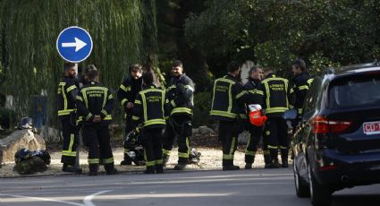 Explota carta bomba en Embajada de Ucrania en Madrid; hay un herido