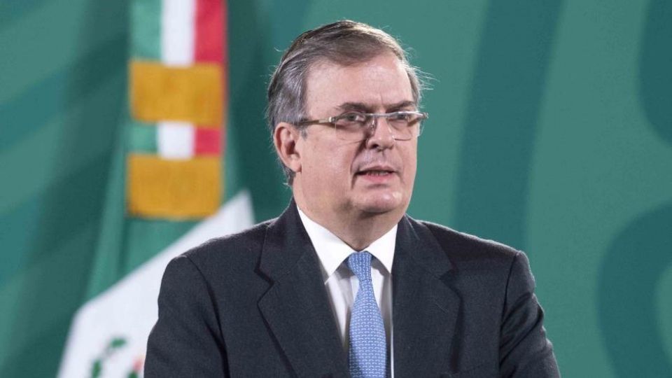 El secretario de Relaciones Exteriores, Marcelo Ebrard.