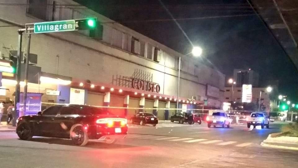 Movilización tras la ejecución en la Avenida Colón.