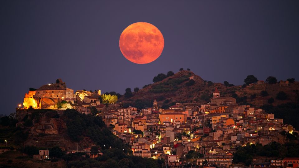 Luna de Sangre. Foto: Dario Giannobile y tomada por las redes sociales oficiales de la NASA.