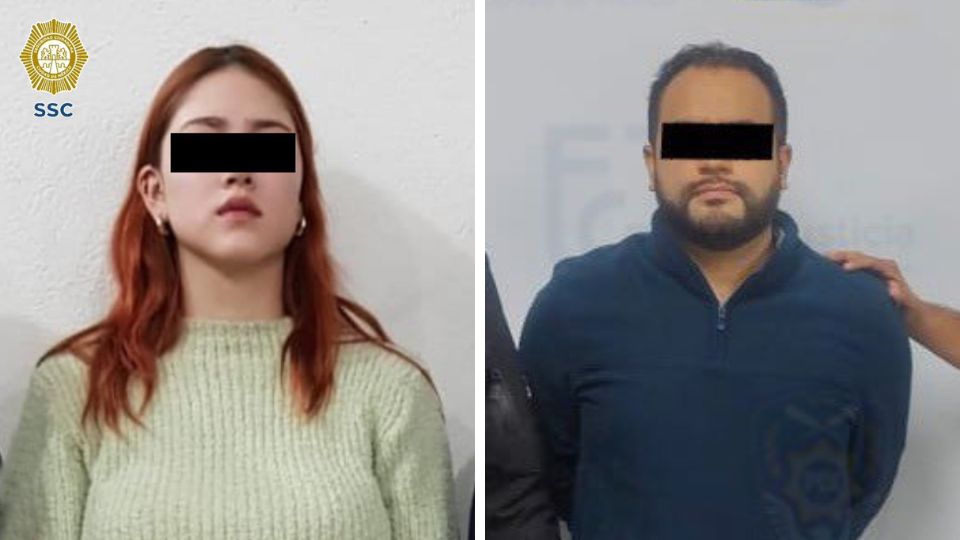 Vanessa 'N' y Rautel 'N', pareja acusada de haber asesinado a Ariadna.