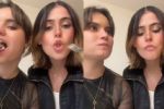 Tiktokers mexicanas graban su reacción probando gorditas por primera vez