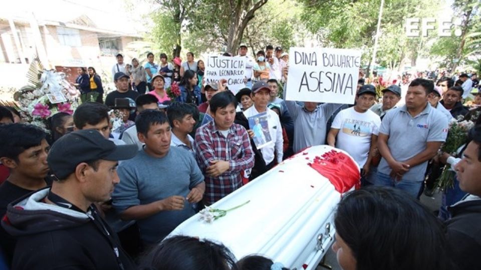 Una persona más fallecida en protestas de Perú. Foto:EFE