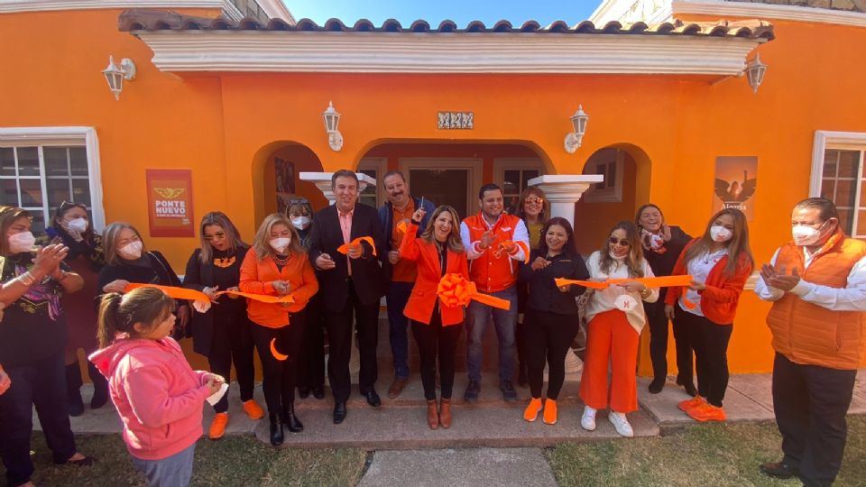 Inaugura MC 'Casa Naranja' en Apodaca. Foto: Cortesía