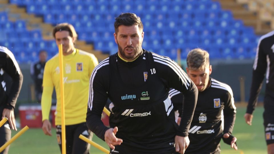 André-Pierre Gignac regresó a los entrenamientos con Tigres pero aún no fue incluido en el interescuadras