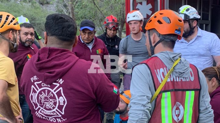 Alemán se lesiona al caer en Potrero Chico en Hidalgo, NL