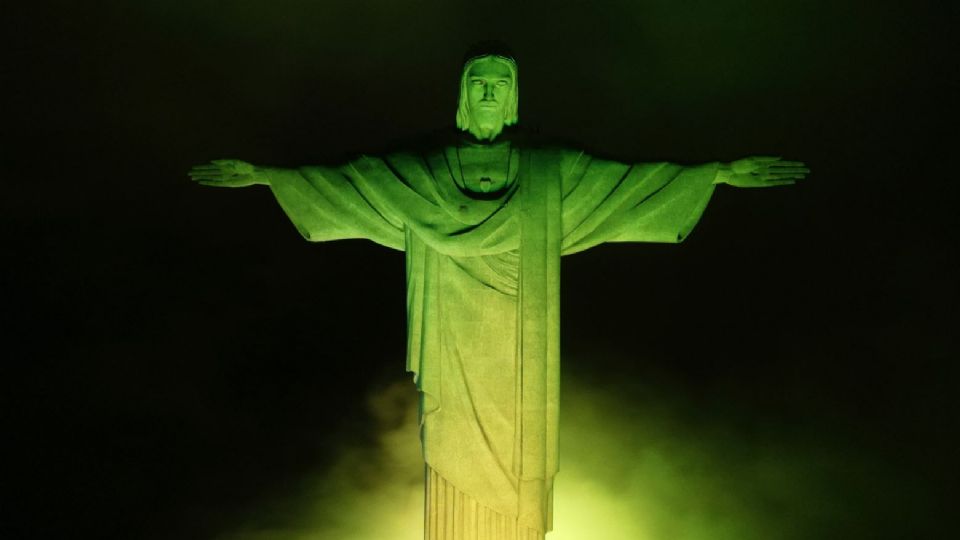 La estatua del Cristo Redentor en Río de Janeiro. Foto: EFE
