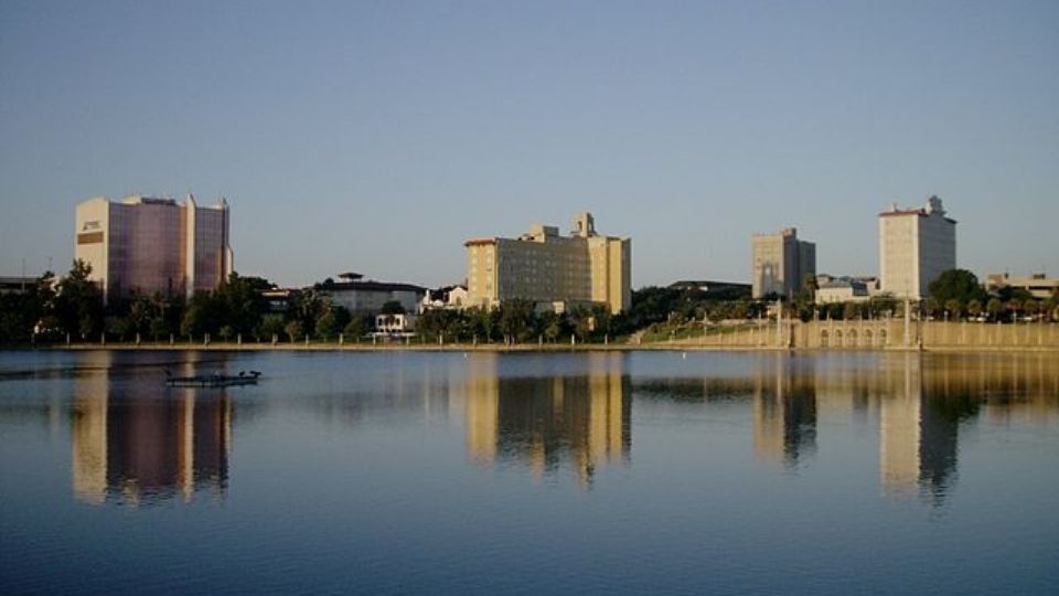 Lago de la ciudad de Lakeland, en el centro de Florida. Foto: Redes Sociales