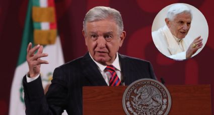 AMLO envía pésame al Vaticano tras la muerte de Benedicto XVI