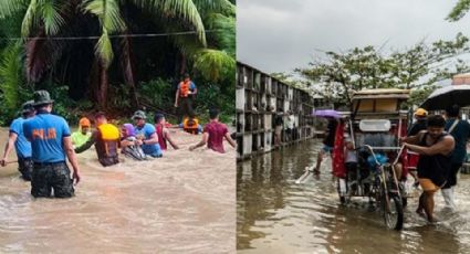 Inundaciones en Filipinas dejan 44 muertos y 24 desaparecidos