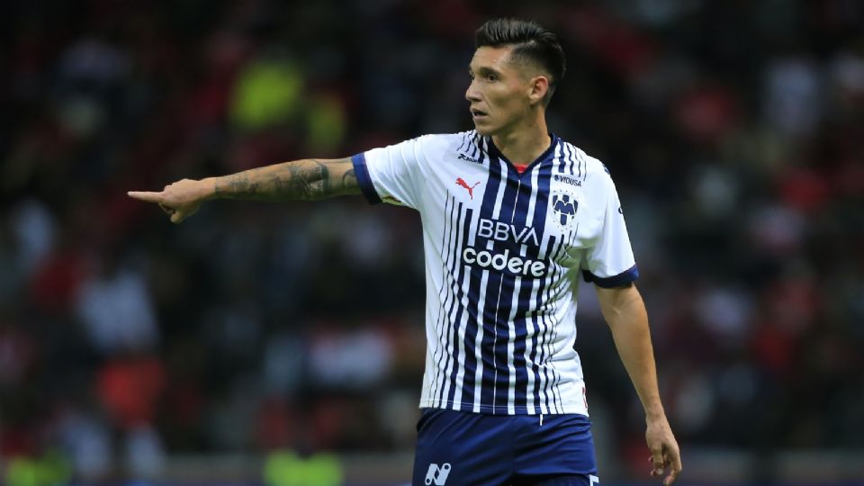 Matías Kranevitter en partido con Rayados.