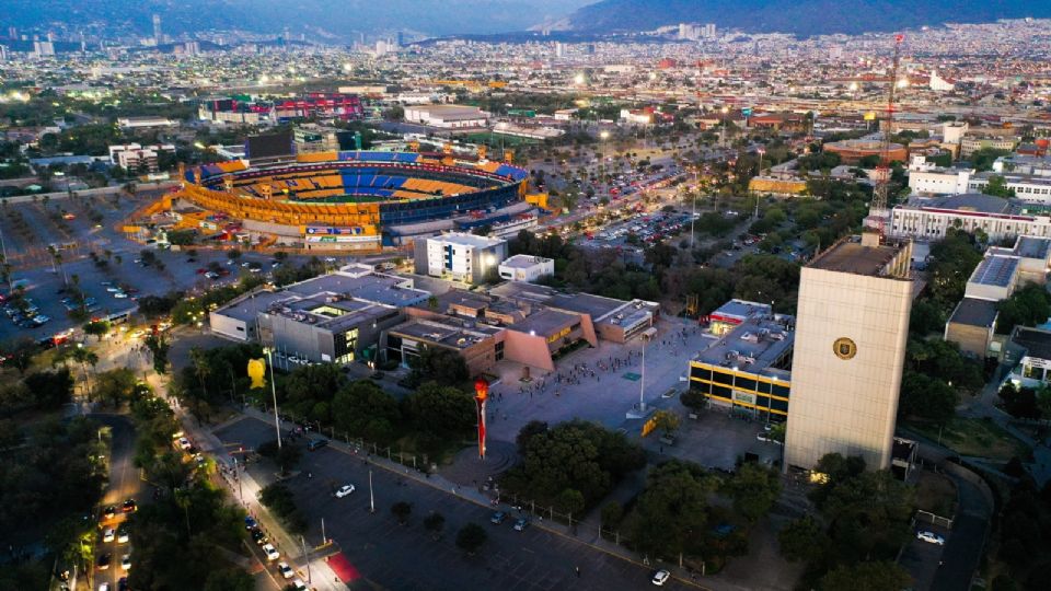 Ciudad Universitaria, UANL. Foto: Facebook / UANL.