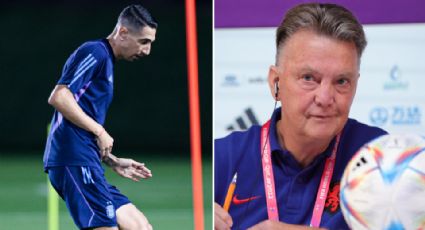 Van Gaal responde a Di María: ‘Memphis estuvo en el United y ahora nos besamos’